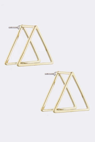 Life & Style Triangle Earrings - My Jewel Candy - 1