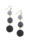 Jingle Balls Earrings (Greys)