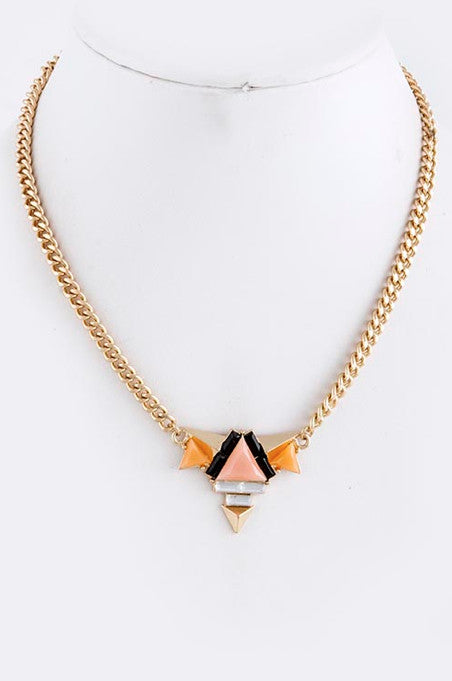 "Summer in Ibiza" Necklace (Peach) - My Jewel Candy - 1