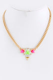 "Summer in Ibiza" Necklace (Peach) - My Jewel Candy - 3