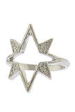 Shooting Star Knuckle Ring (Silver) - My Jewel Candy - 1
