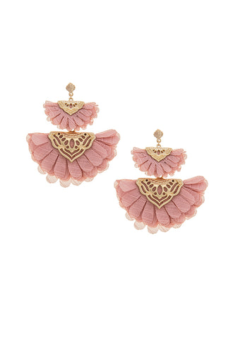 Pink Bridesmaids Earrings