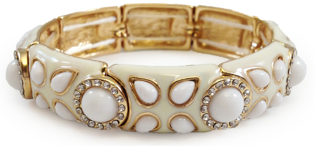 Cream Luxe Bracelet - My Jewel Candy