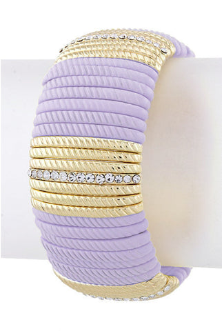 Lavender Bar Bracelet - My Jewel Candy - 1