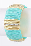 Baby-Blue Bar Bracelet - My Jewel Candy - 1