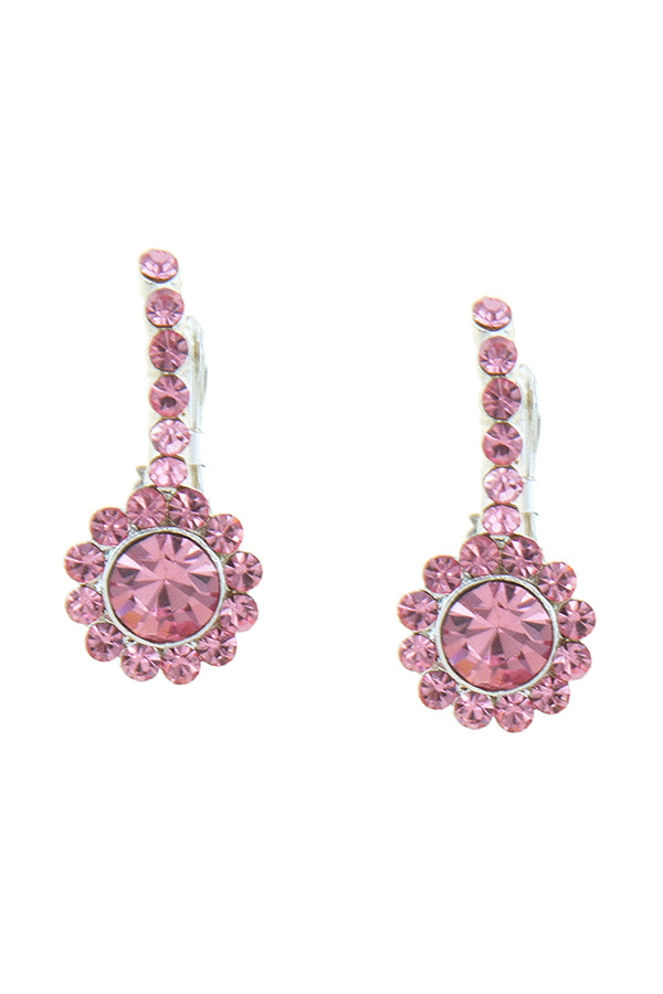 Pink Bridesmaids Earrings
