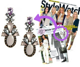 People Style Watch Earrings - My Jewel Candy - 1