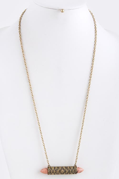 Peach Me, I'm Dreaming Necklace - My Jewel Candy - 1