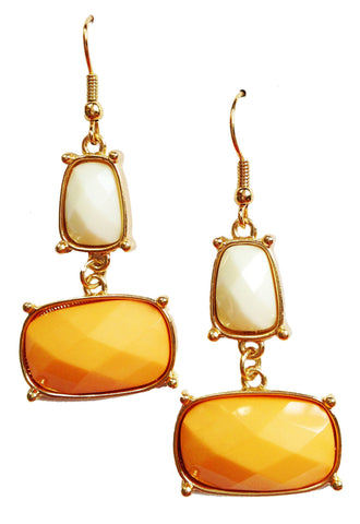 Peaches & Cream Earrings - My Jewel Candy