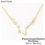 Pisces Constellation Zodiac Necklace - As seen in Real Simple, People Magazines & more!