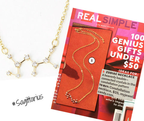 Constellation Zodiac Necklaces - As seen in Real Simple & People Magazine - My Jewel Candy - 1