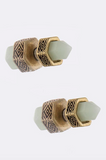 Quartz Shaped Double-Sided Earrings - My Jewel Candy - 4