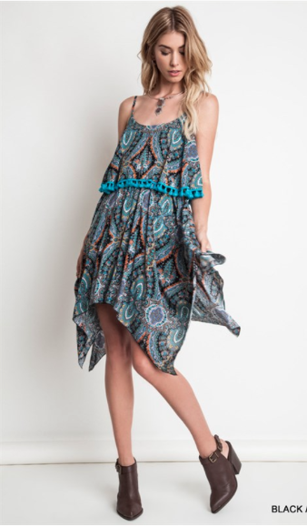 Easy Breezy Dress (Teal) - My Jewel Candy - 1