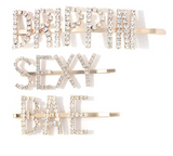 "The Dorit" Crystal Bobby Pins