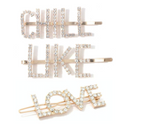 "The Dorit" Crystal Bobby Pins