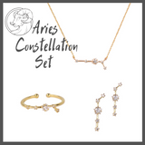 Aries Zodiac Jewelry Constellation Holiday Gift Set