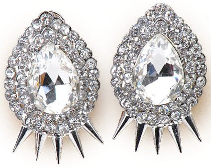 Gatsby Collection Spikey Pear Earrings - My Jewel Candy