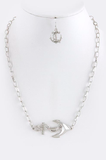Side Anchor Chain Necklace - My Jewel Candy - 2