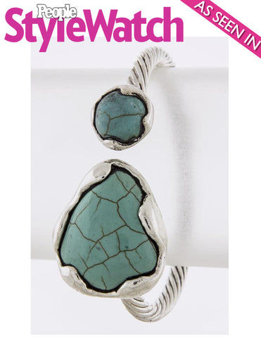 Wild West Cuff Bracelet (As seen in People Stye Watch Magazine) - My Jewel Candy - 1