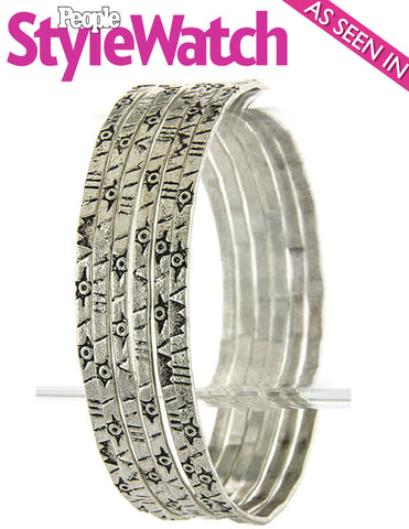 Mrs. Bo Bangles Bracelet (As seen in People Stye Watch Magazine) - My Jewel Candy - 1