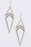 Kite Outlined Earrings - My Jewel Candy - 2