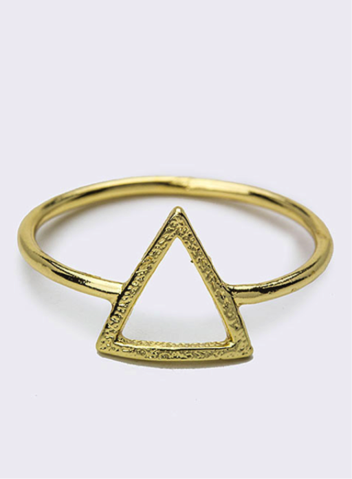 Simply Tri Delta Ring – Jewel Candy