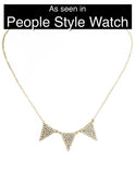 Tri Crystal Necklace - My Jewel Candy - 4