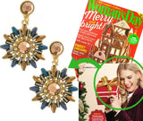 Sunburst Earrings (As seen in Woman's Day) - My Jewel Candy - 1