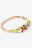 Neon Yellow Crandy Crush Bracelet - My Jewel Candy - 2
