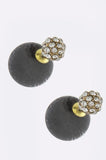 Double-Sided Ear Pops (Grey) - My Jewel Candy - 3