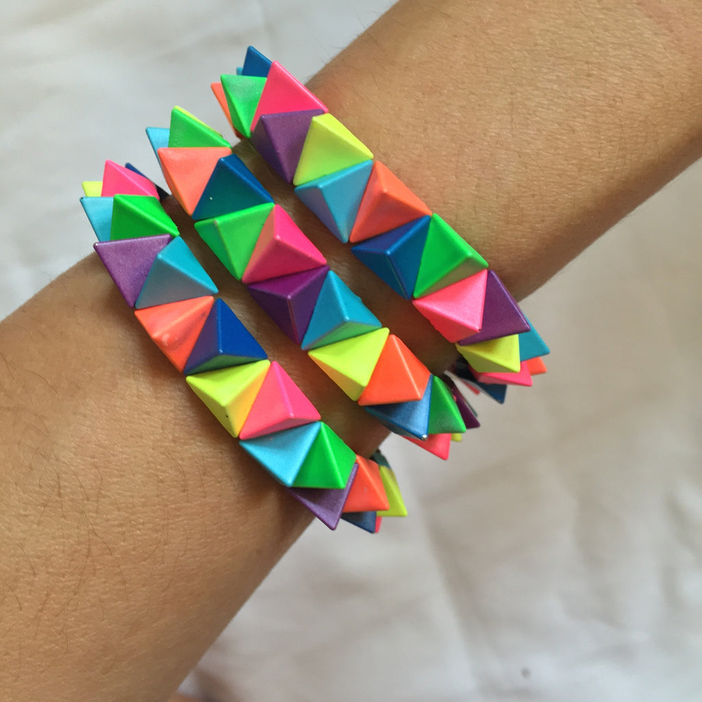 coloured spike2 Bracelet - My Jewel Candy