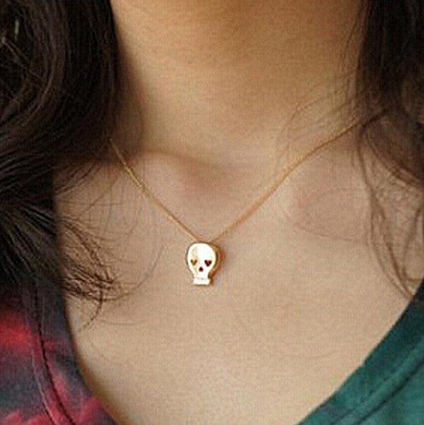 Delicate Skull Pendant - FREE SHIPPING - My Jewel Candy - 1