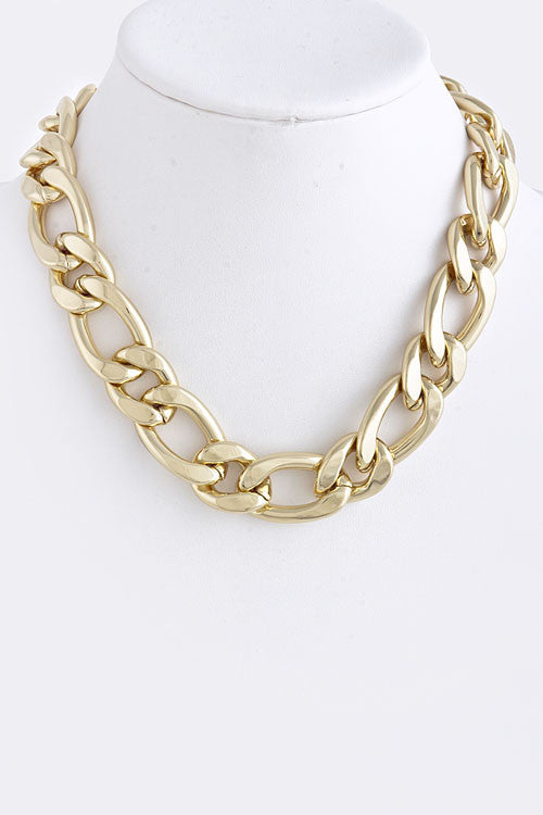 fb ALTERNATE CHAIN LINK NECKLACE - My Jewel Candy