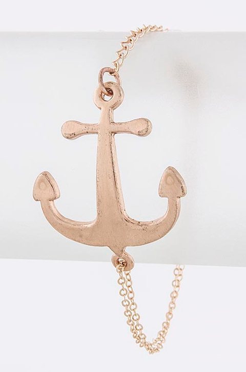 Anchor Thin Chain Bracelet - My Jewel Candy