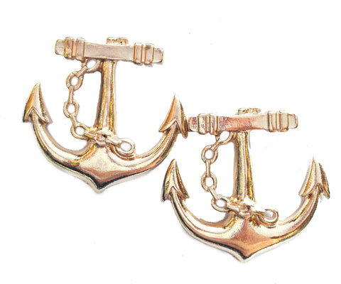 Anchors Away Gold Earrings - My Jewel Candy