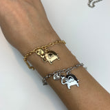 BFF save the elephants bracelet