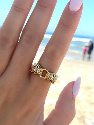 Leopard Ring