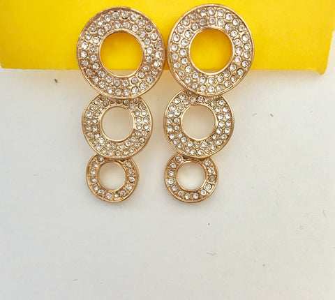 Crystal Bubble Earrings