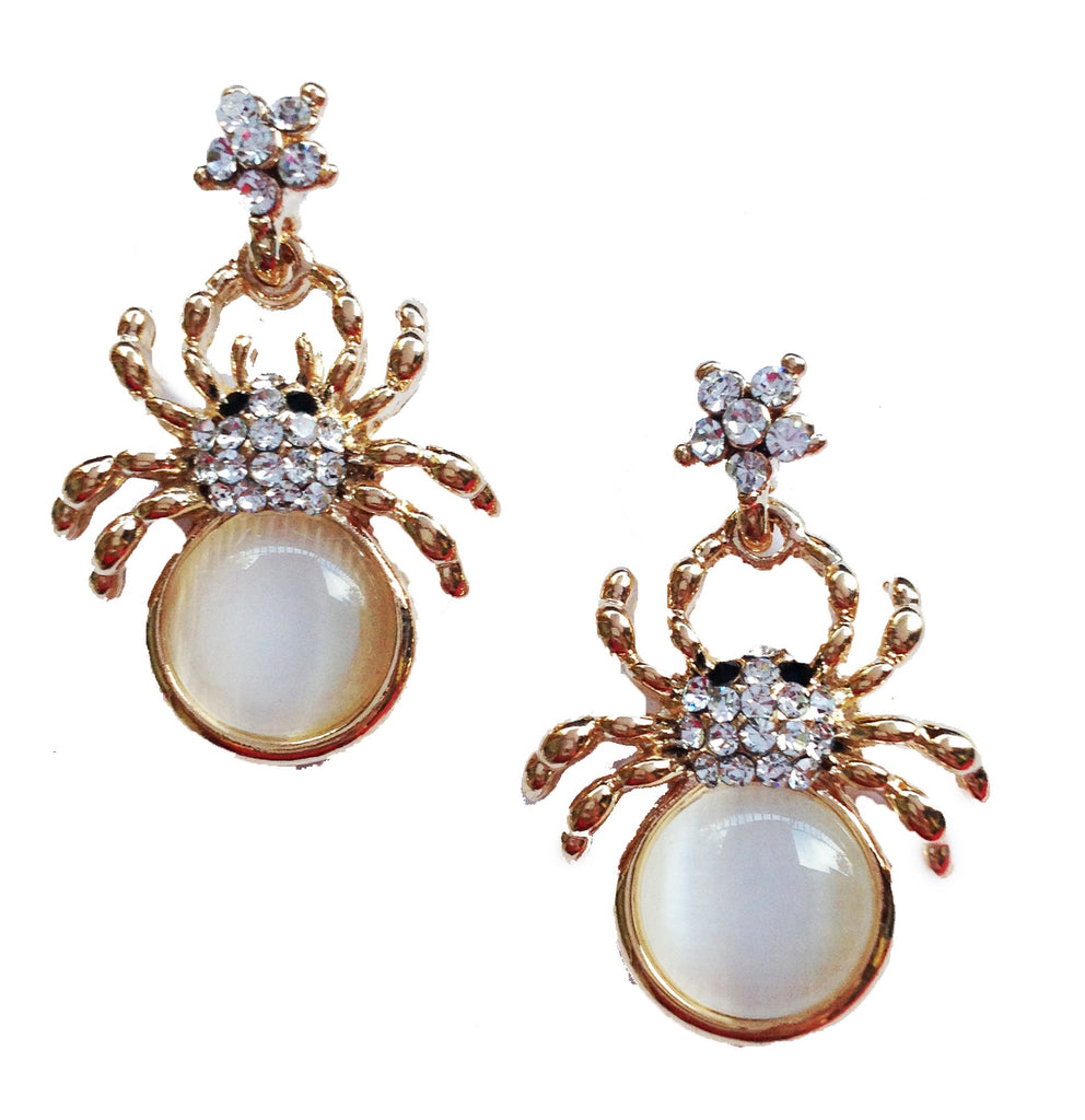 Spider Earrings (As Seen In People Style Watch) - My Jewel Candy - 1