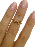 Rose Gold Key Knuckle Ring - My Jewel Candy - 2