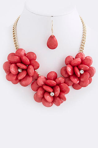 Garden Party Flower Necklace - My Jewel Candy - 1