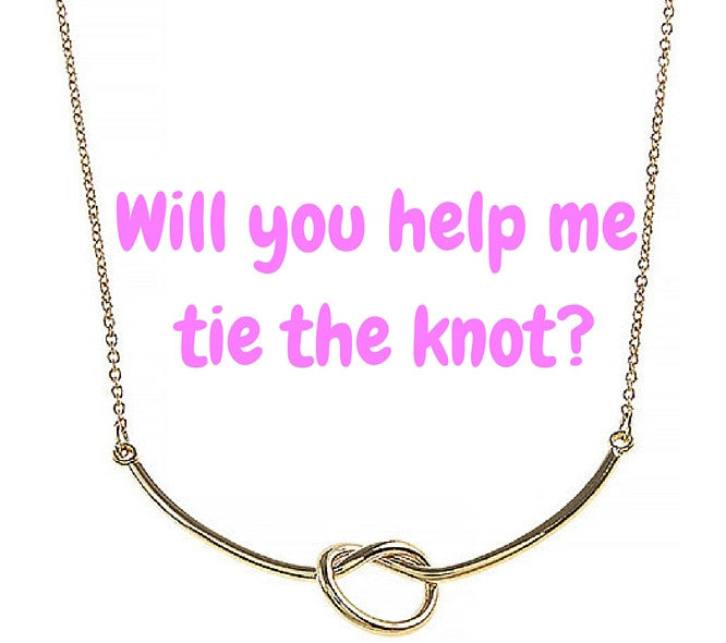 Tie the Knot Necklace - My Jewel Candy