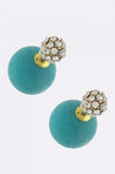 Double-Sided Ear Pops (Grey) - My Jewel Candy - 2