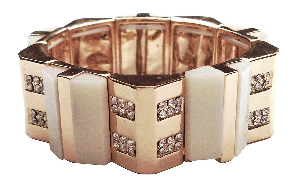 Luxe Collection Cream Bracelet - My Jewel Candy
